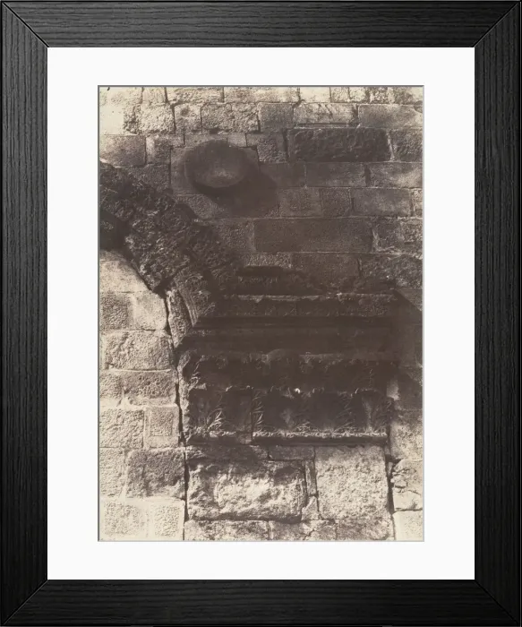 Framed Print : Jerusalem, Enceinte du Temple, Details de la Porte Doree, 1854 Framed Print : Jerusalem, Enceinte du Temple, Details de la Porte Doree, 1854