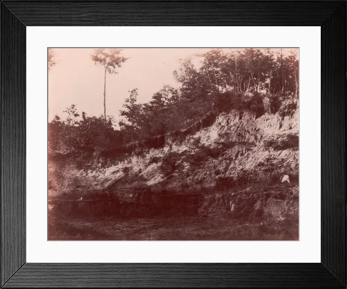 Framed Print : Carriere, 1850-53. Creator: Charles Marville Framed Print : Carriere, 1850-53. Creator: Charles Marville