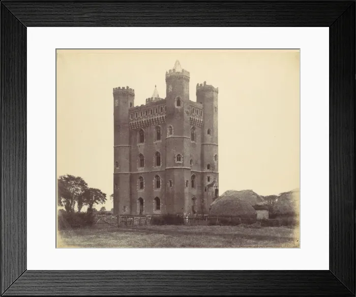 Framed Print : Keep of Tattershall Castle, Lincolnshire - 2nd Fortescue, 1860 Framed Print : Keep of Tattershall Castle, Lincolnshire - 2nd Fortescue, 1860