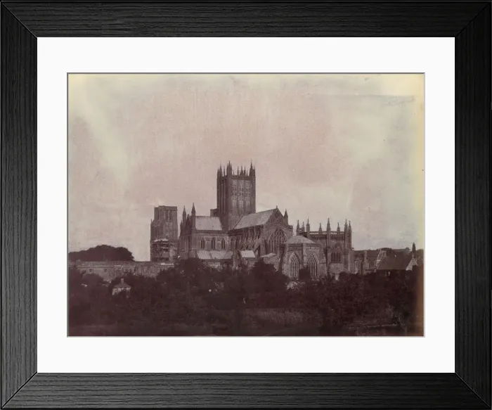 Framed Print : Wells, 1857. Creator: Alfred Capel-Cure Framed Print : Wells, 1857. Creator: Alfred Capel-Cure