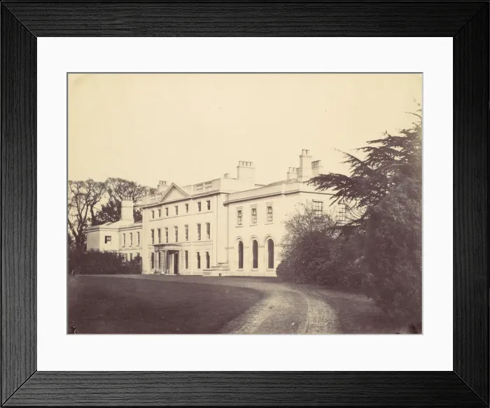 Framed Print : Blake House, 1860. Creator: Alfred Capel-Cure