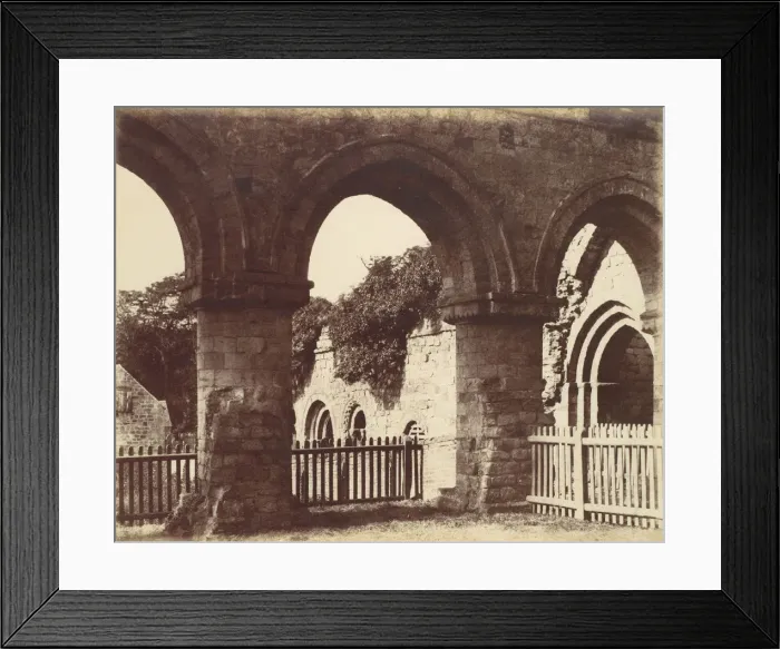 Framed Print : Buildwas Abbey, 1858. Creator: Alfred Capel-Cure Framed Print : Buildwas Abbey, 1858. Creator: Alfred Capel-Cure