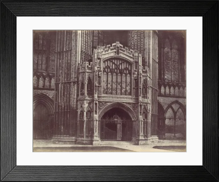 Framed Print : Peterborough, 1860. Creator: Alfred Capel-Cure Framed Print : Peterborough, 1860. Creator: Alfred Capel-Cure