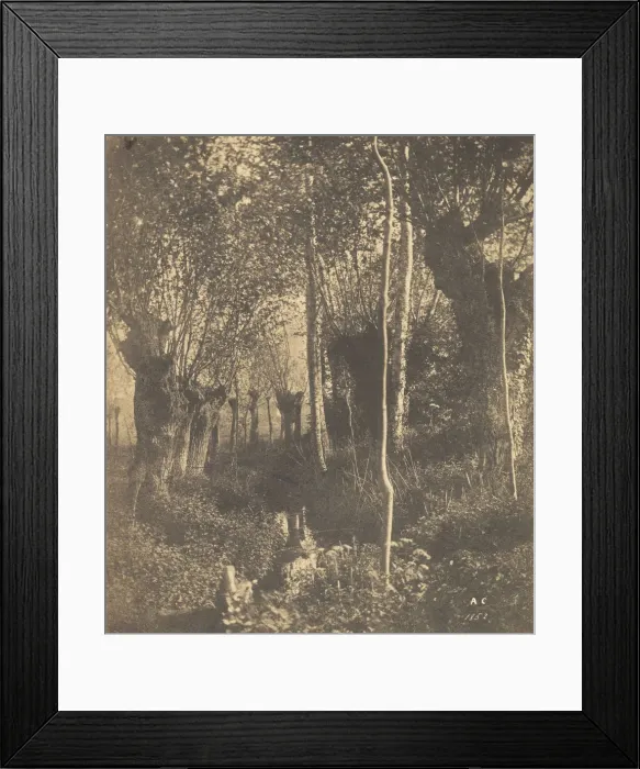 Framed Print : [Landscape, Arras], 1852. Creator: Adalbert Cuvelier
