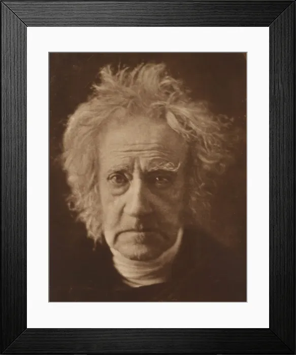 Framed Print : Sir John Herschel, 1867. Creator: Julia Margaret Cameron Framed Print : Sir John Herschel, 1867. Creator: Julia Margaret Cameron