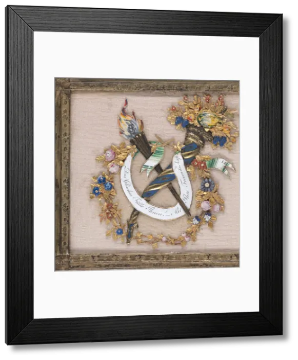 Framed Print : Greeting Card... 1810 Creator: Johannes Endletzberger Framed Print : Greeting Card... 1810 Creator: Johannes Endletzberger