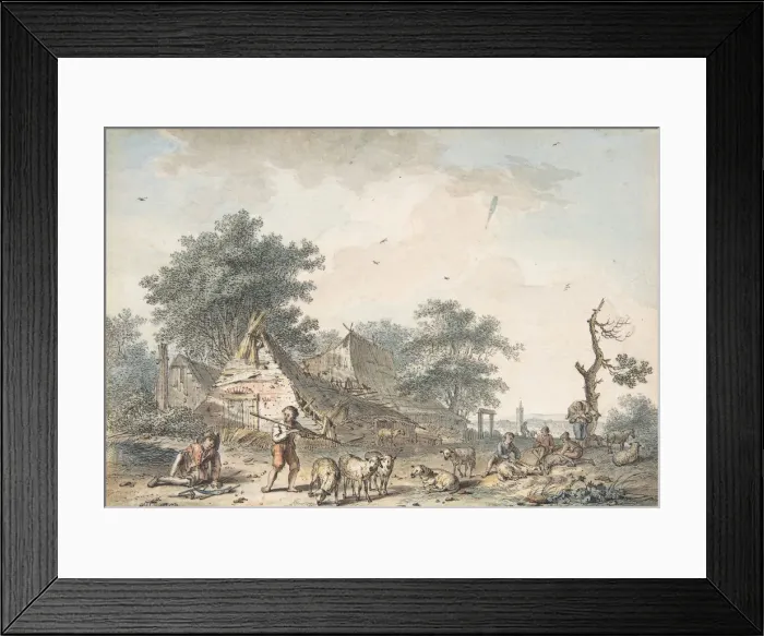Framed Print : June, 1772. Creator: Hendrik Meijer Framed Print : June, 1772. Creator: Hendrik Meijer