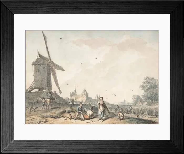 Framed Print : August, 1772. Creator: Hendrik Meijer Framed Print : August, 1772. Creator: Hendrik Meijer