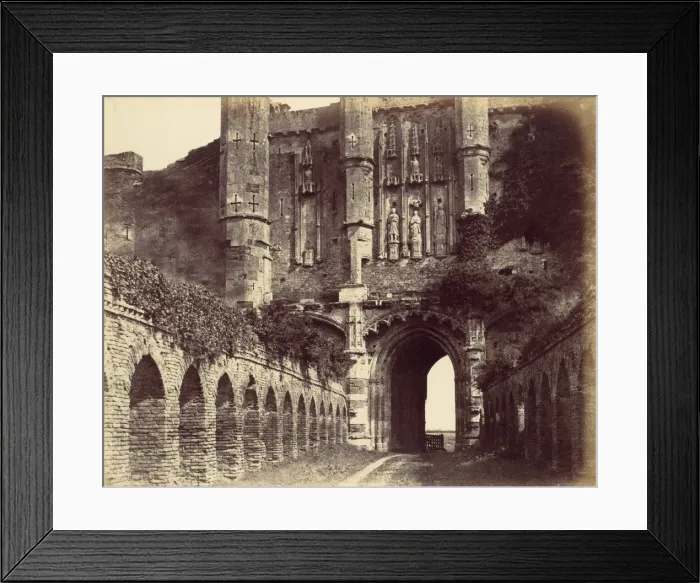 Framed Print : Thornton College - Lincolnshire, 1860. Creator: Alfred Capel-Cure Framed Print : Thornton College - Lincolnshire, 1860. Creator: Alfred Capel-Cure