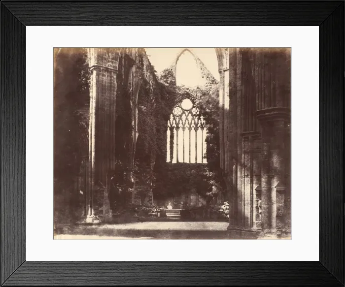 Framed Print : Interior, Tintern, 1857. Creator: Alfred Capel-Cure Framed Print : Interior, Tintern, 1857. Creator: Alfred Capel-Cure