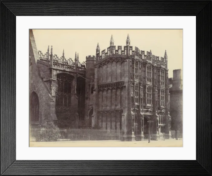 Framed Print : Town Hall, Cirencester, 1858. Creator: Alfred Capel-Cure Framed Print : Town Hall, Cirencester, 1858. Creator: Alfred Capel-Cure