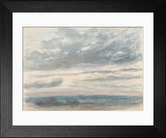 Framed Print : Cloud Study, 1830-35. Creator: John Constable