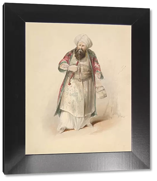 Costume Study for Osmin in the Abduction from the Seraglio by W. A. Mozart, ca