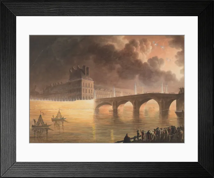 Framed Print : Fete pour la Paix Generale donnee a Paris le 18 Brumaire Framed Print : Fete pour la Paix Generale donnee a Paris le 18 Brumaire