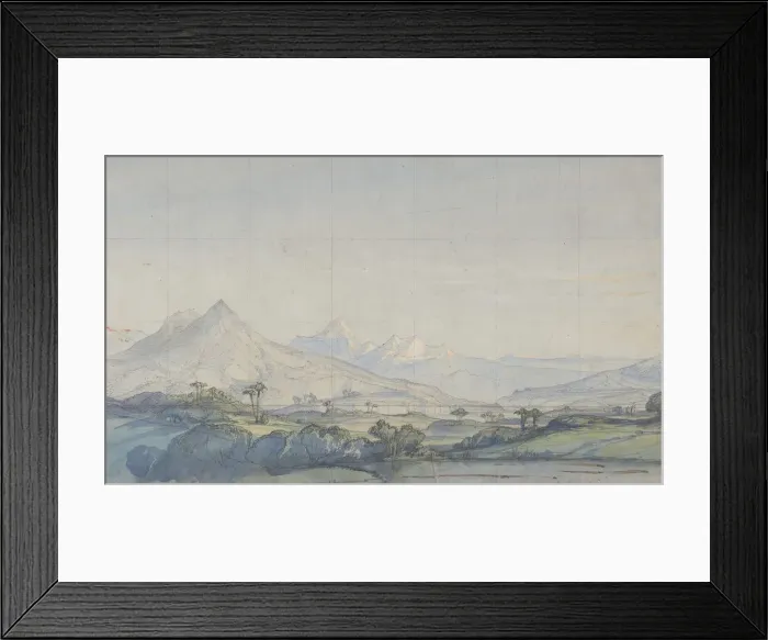 Framed Print : Design for a Stage Set at the Opera, Paris, 1828-90. Creator: Eugene Ciceri Framed Print : Design for a Stage Set at the Opera, Paris, 1828-90. Creator: Eugene Ciceri
