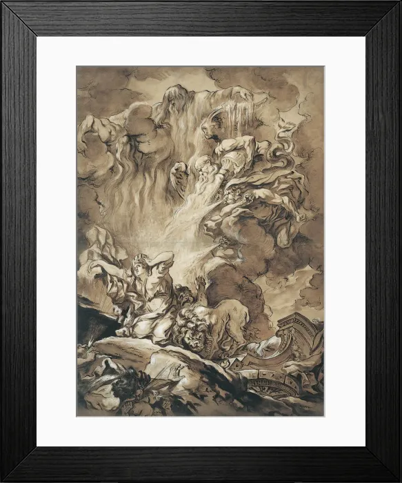 Framed Print : The Deliverance of Cybele, an Allegory of the Seasons, n. d Framed Print : The Deliverance of Cybele, an Allegory of the Seasons, n. d