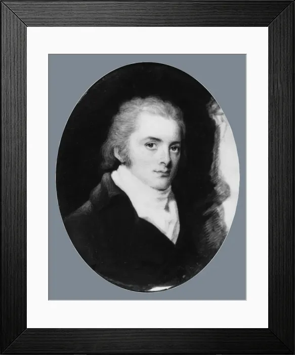 Framed Print : John Langdon Sullivan, 1797. Creator: Edward Greene Malbone Framed Print : John Langdon Sullivan, 1797. Creator: Edward Greene Malbone