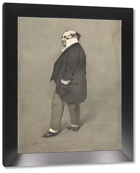 The Society Man (Monsieur Joseph Prudhomme), 1874. Creator: Henry Bonaventure Monnier
