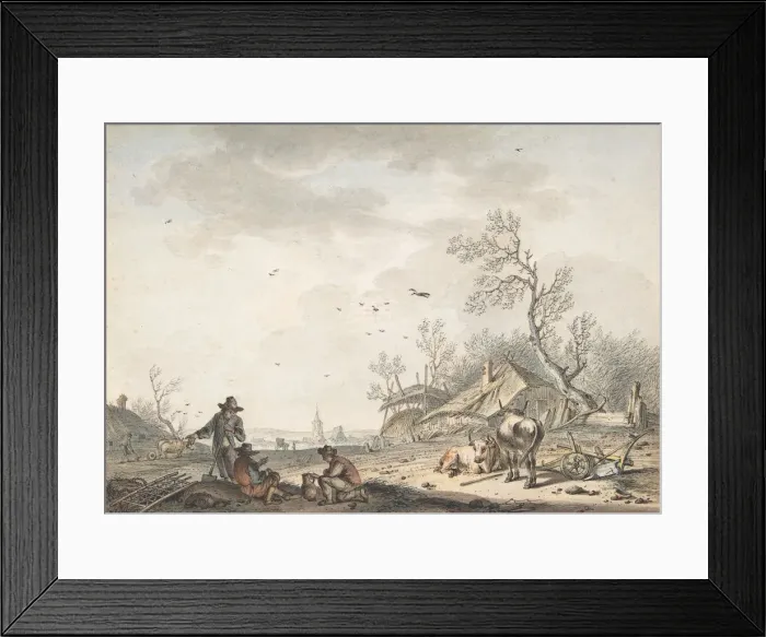 Framed Print : March, 1772. Creator: Hendrik Meijer Framed Print : March, 1772. Creator: Hendrik Meijer