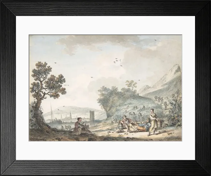 Framed Print : October, 1772. Creator: Hendrik Meijer Framed Print : October, 1772. Creator: Hendrik Meijer
