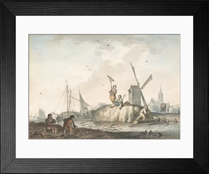 Framed Print : The Twelve Months, 1772. Creator: Hendrik Meijer Framed Print : The Twelve Months, 1772. Creator: Hendrik Meijer