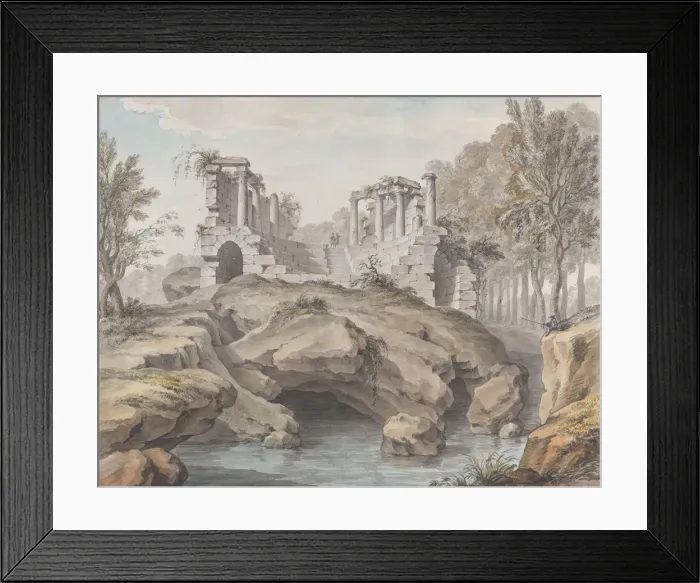 Framed Print : Design for a Naumachia, in the gardens at Chateau d Enghien, Belgium, 1782 Framed Print : Design for a Naumachia, in the gardens at Chateau d Enghien, Belgium, 1782