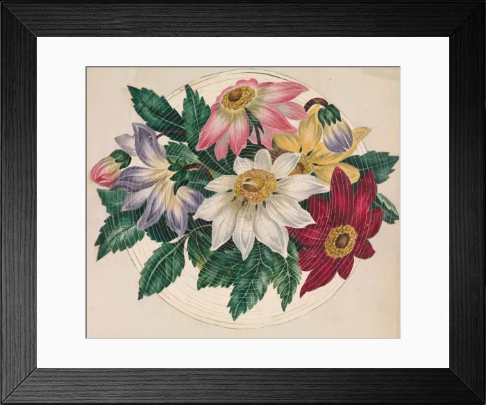 Framed Print : Cobweb Valentine, 1810-30. Creator: Anon Framed Print : Cobweb Valentine, 1810-30. Creator: Anon