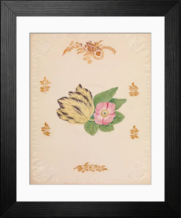 Framed Print : Valentine, 1819. Creator: Anon Framed Print : Valentine, 1819. Creator: Anon