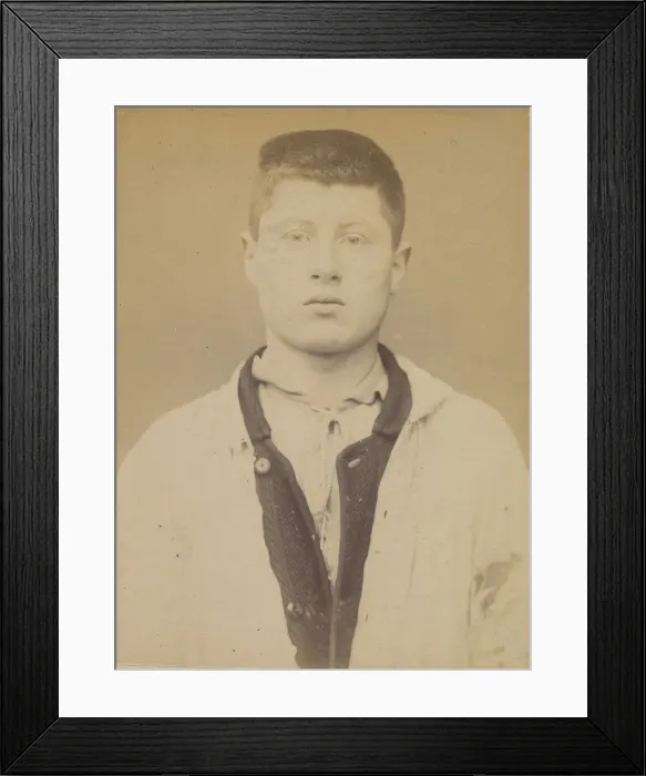 Framed Print : Cornuault. Joseph. 17 ans, ne a Angers (Maine & Loire) Framed Print : Cornuault. Joseph. 17 ans, ne a Angers (Maine & Loire)