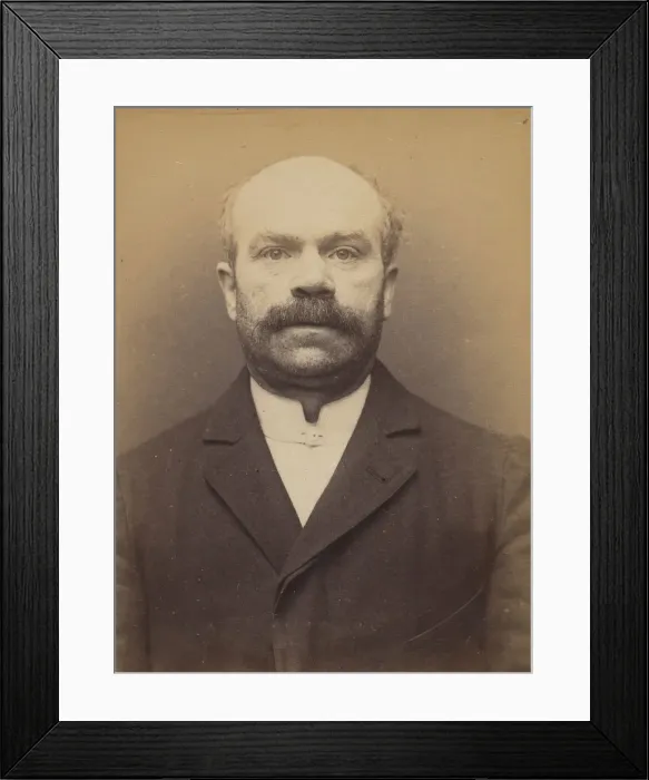 Framed Print : Decker. Jacques. 43 ans, ne a Grodeskersheim (Bas-Rhin). Tailleur d habits Framed Print : Decker. Jacques. 43 ans, ne a Grodeskersheim (Bas-Rhin). Tailleur d habits