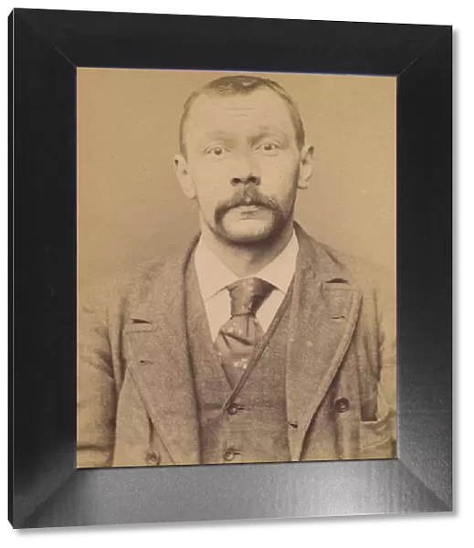Lagane (ou Lagasse). Lucien, Pierre. 35 ans. 22  /  2  /  94. 1894. Creator: Alphonse Bertillon