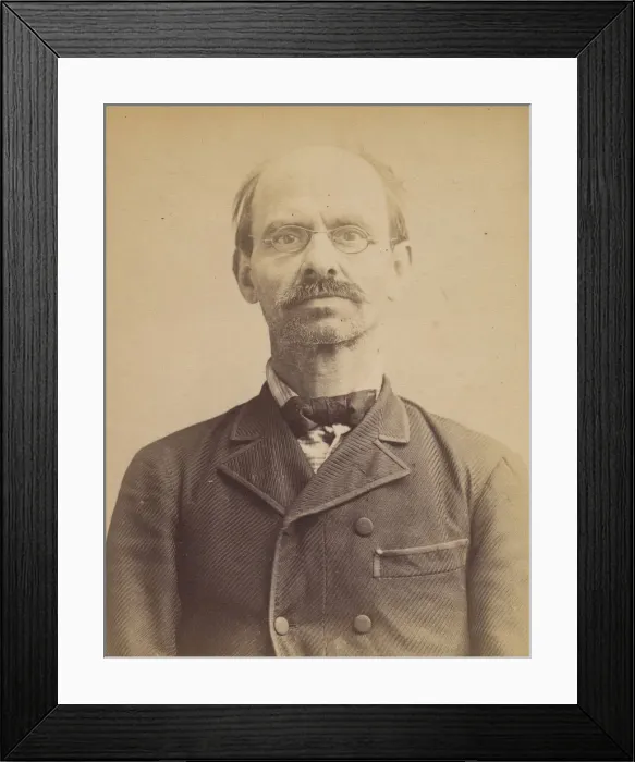 Framed Print : Kilchenstein. Dominique. 48 ans, ne a Luneville (Meurthe & Moselle) Framed Print : Kilchenstein. Dominique. 48 ans, ne a Luneville (Meurthe & Moselle)