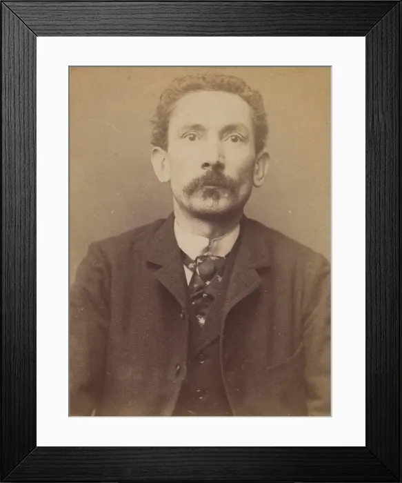 Framed Print : Ceaglio. Alexandre, Joseph. 42 ans, ne a Turin (Italie) Framed Print : Ceaglio. Alexandre, Joseph. 42 ans, ne a Turin (Italie)