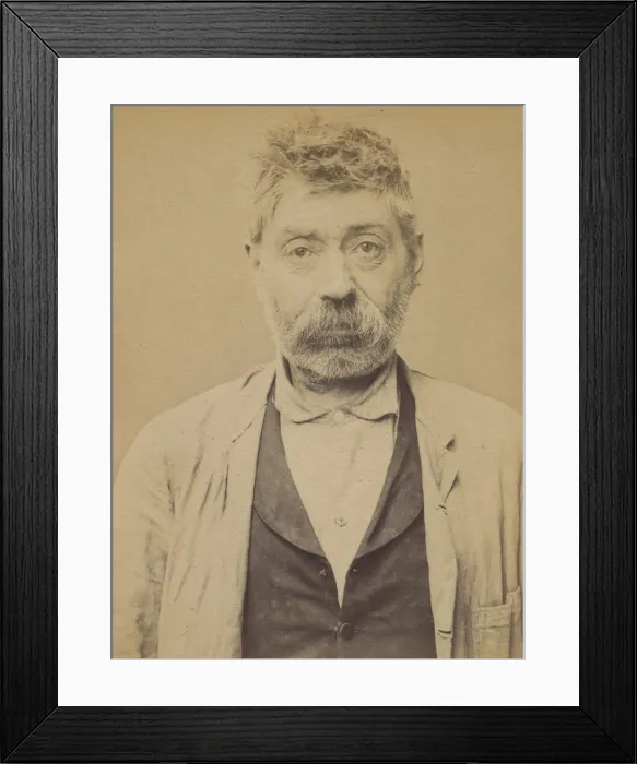 Framed Print : Bompeix. Eugene. 53 ans, ne a St Martin d Herbus (Haute-Vienne) Framed Print : Bompeix. Eugene. 53 ans, ne a St Martin d Herbus (Haute-Vienne)