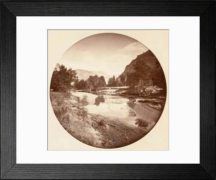 Framed Print : [Yosemite National Park, California], ca. 1878. Creator: Carleton Emmons Watkins
