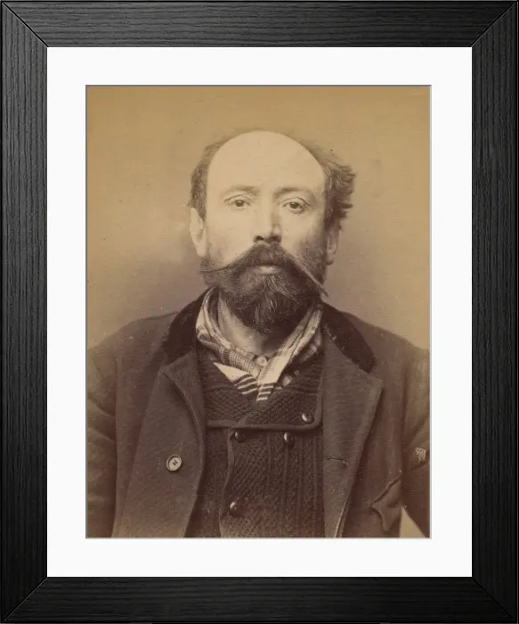Framed Print : Guillemard. Isidore, Francois. 46 ans, ne a St-Michel des Andaines (Orne) Framed Print : Guillemard. Isidore, Francois. 46 ans, ne a St-Michel des Andaines (Orne)