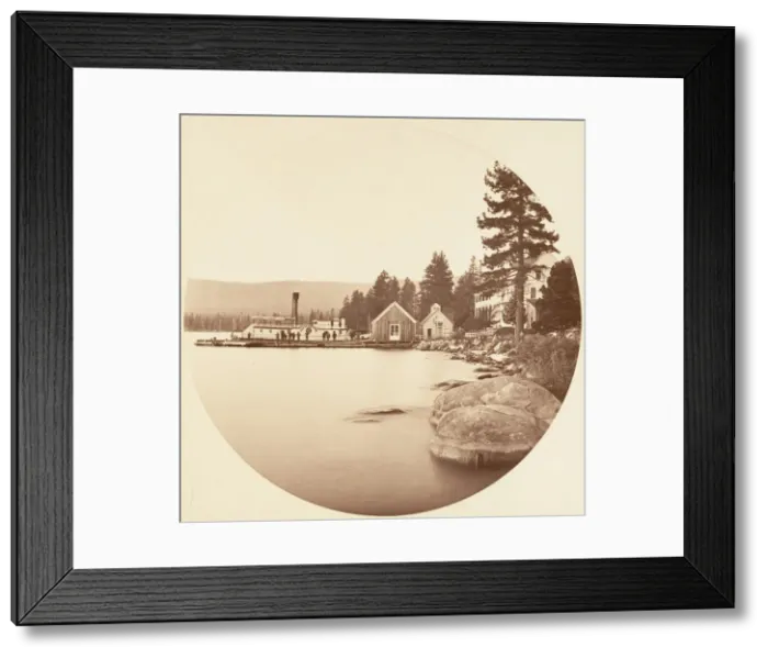 Framed Print : [Yosemite National Park, California], ca. 1878. Creator: Carleton Emmons Watkins