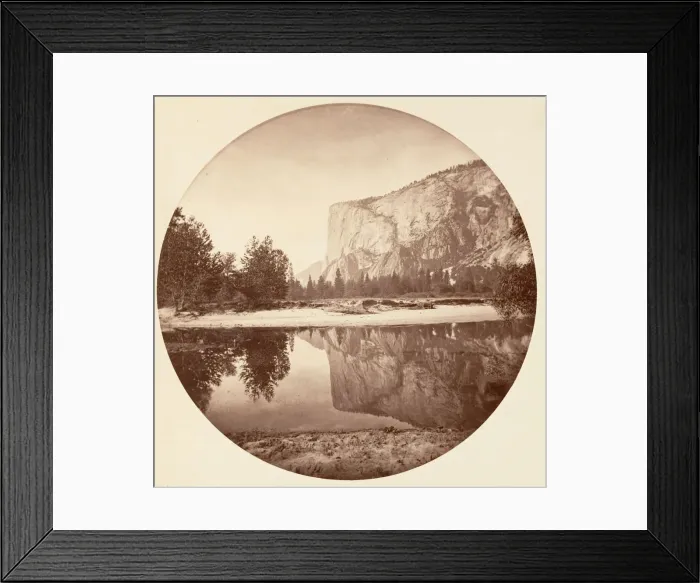 Framed Print : [Yosemite National Park, California], ca. 1878. Creator: Carleton Emmons Watkins