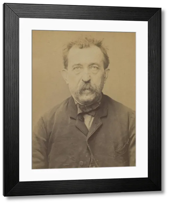 Framed Print : Gelhausen. Jean. 55 ans, ne a Grevennemache (Luxembourg). Cordonnier