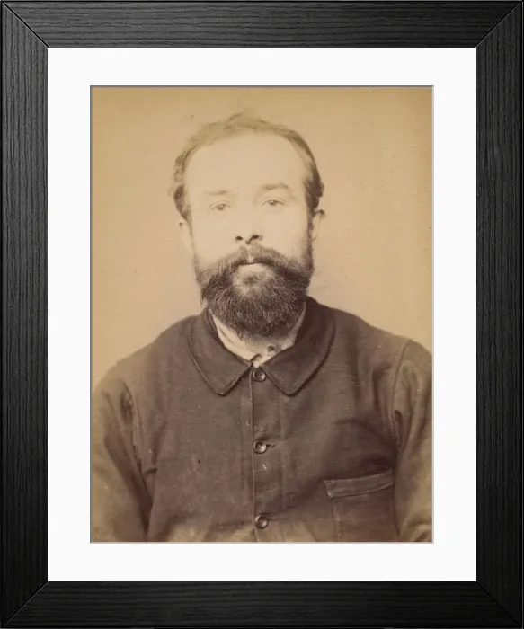 Framed Print : Leballeur. Jules, Leon. 29 (ou 30) ans, ne a Rouisse Jassé Framed Print : Leballeur. Jules, Leon. 29 (ou 30) ans, ne a Rouisse Jassé