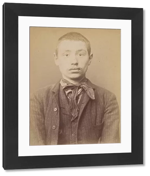 Herouard. Henri. 17 ans, ne a Paris XVIIe. Serrurier. Anarchiste. 6  /  3  /  94. 1894