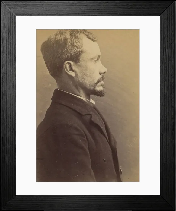 Framed Print : Chericotti. Paul. 35 ans, ne a Milan (Italie). Marchand de volailles Framed Print : Chericotti. Paul. 35 ans, ne a Milan (Italie). Marchand de volailles