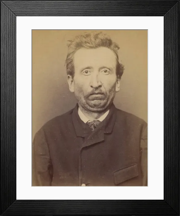 Framed Print : Jacot. Charles, emile. 36 ans, ne a Allenjoie (Doubs) Framed Print : Jacot. Charles, emile. 36 ans, ne a Allenjoie (Doubs)