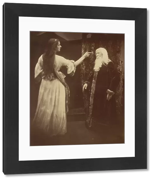 Vivien and Merlin, 1874. Creator: Julia Margaret Cameron