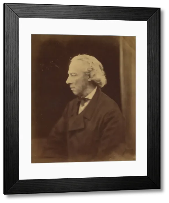 Framed Print : Aubrey de Vere, 1866-68. Creator: Julia Margaret Cameron Framed Print : Aubrey de Vere, 1866-68. Creator: Julia Margaret Cameron