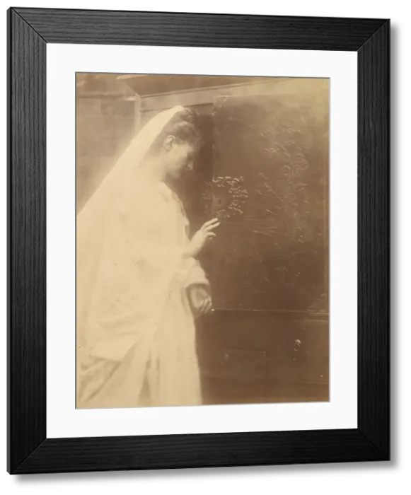 Framed Print : Enid, September 1874. Creator: Julia Margaret Cameron Framed Print : Enid, September 1874. Creator: Julia Margaret Cameron