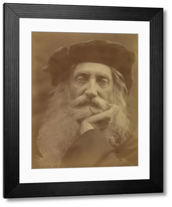 Framed Print : Henry Taylor, October 10, 1867. Creator: Julia Margaret Cameron Framed Print : Henry Taylor, October 10, 1867. Creator: Julia Margaret Cameron