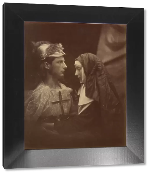 Sir Galahad and the Pale Nun, 1874. Creator: Julia Margaret Cameron