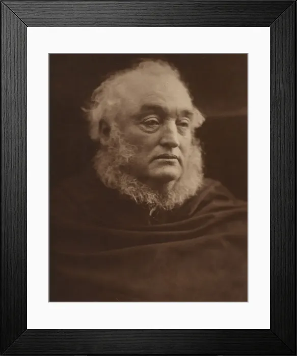 Framed Print : Lord Justice James, ca. 1870, printed ca. 1905. Creator: Julia Margaret Cameron Framed Print : Lord Justice James, ca. 1870, printed ca. 1905. Creator: Julia Margaret Cameron