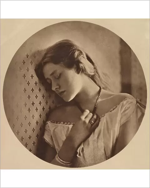 Ellen Terry, at the age of sixteen, 1864, printed ca. 1913